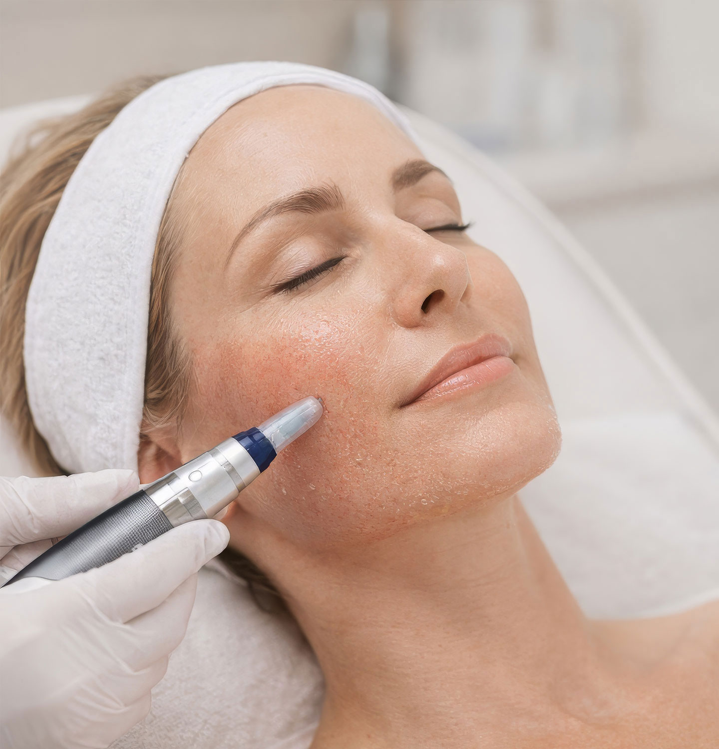prp-microneedling-treatment-in-progress-long-beach image Microneedling